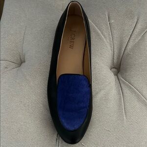 J. Crew Women's Black and Blue Loafers